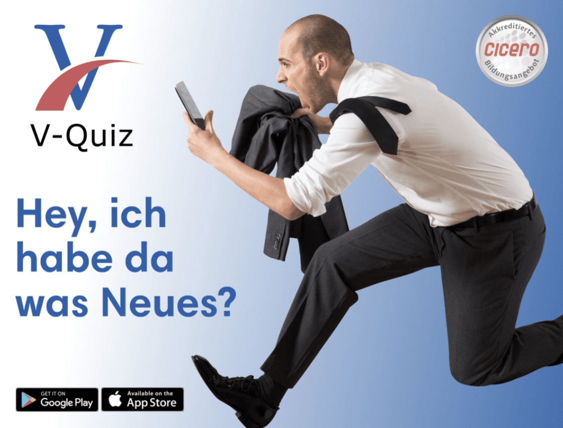 V-Quiz-App neu auch mit Beiträgen von thebroker.