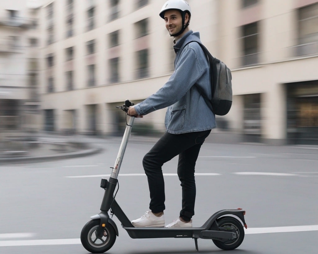 Suva: Regeln, die beim Fahren eines Scooters in der Schweiz gelten. ©Image Flash