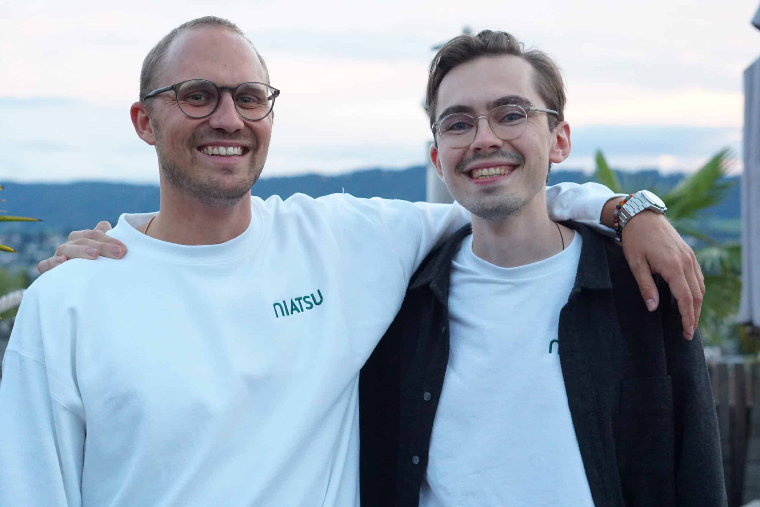 Nachhaltige Zukunft gestalten: Marius Semm (CEO & Mitbegründer) und Jakob T. (Mitbegründer) Niatsu.