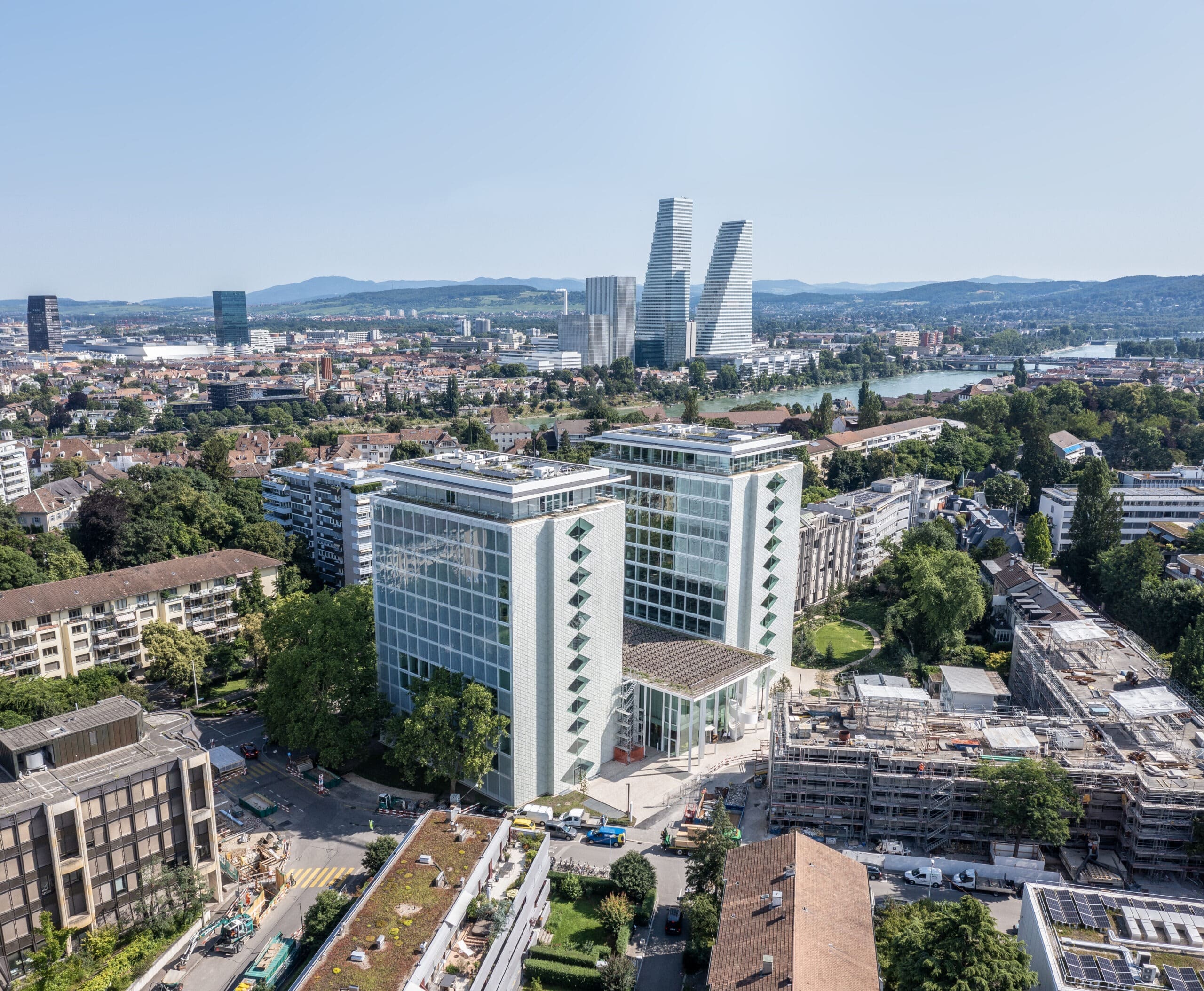 Helvetia: efficiency measures, expansion and innovations. Image: ©Helvetia Campus Basel.